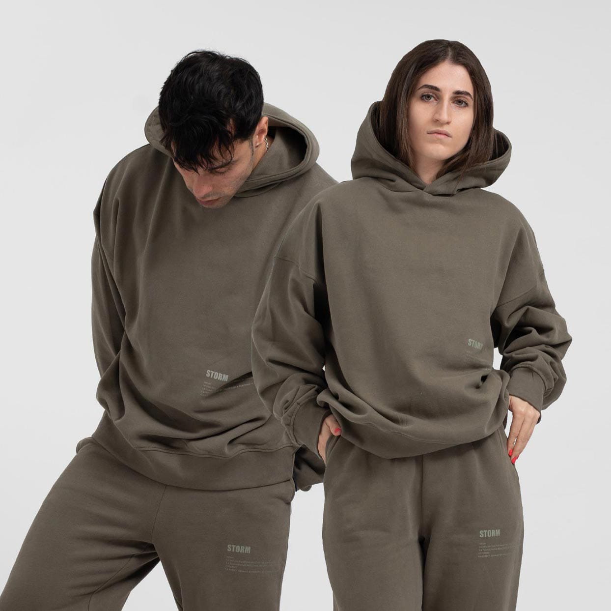 Oversized hoodie's unisex