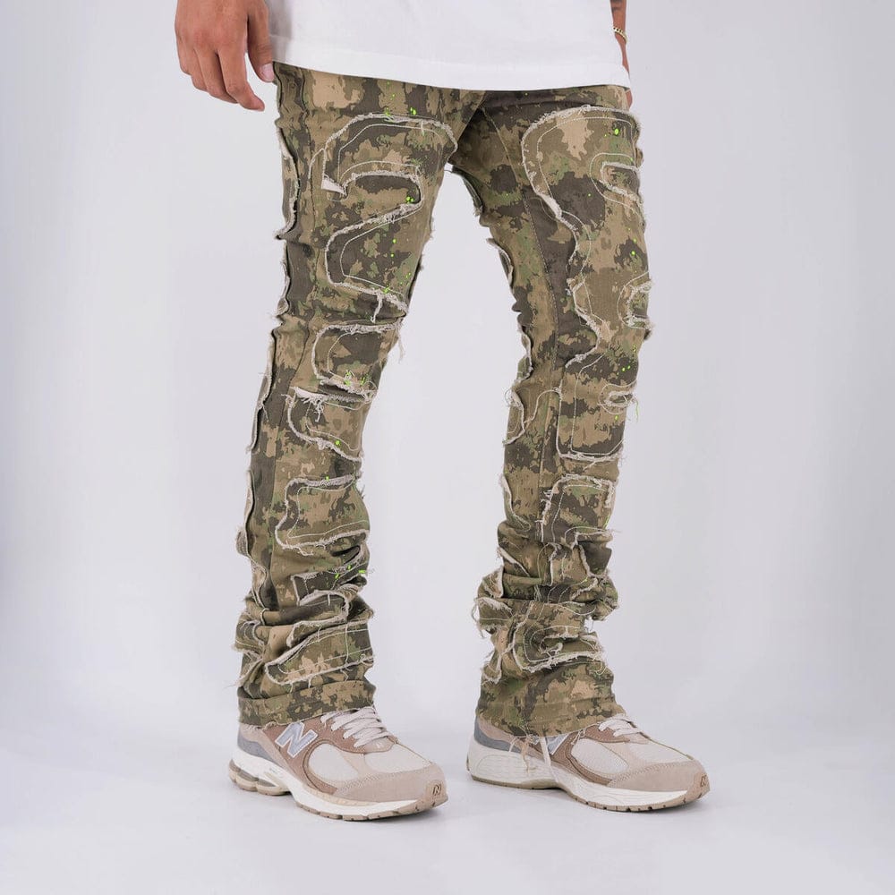 Camo Denim Pant