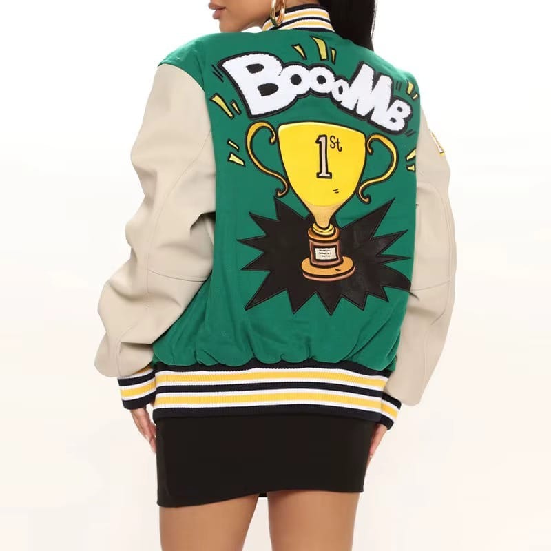 Green Versity jacket