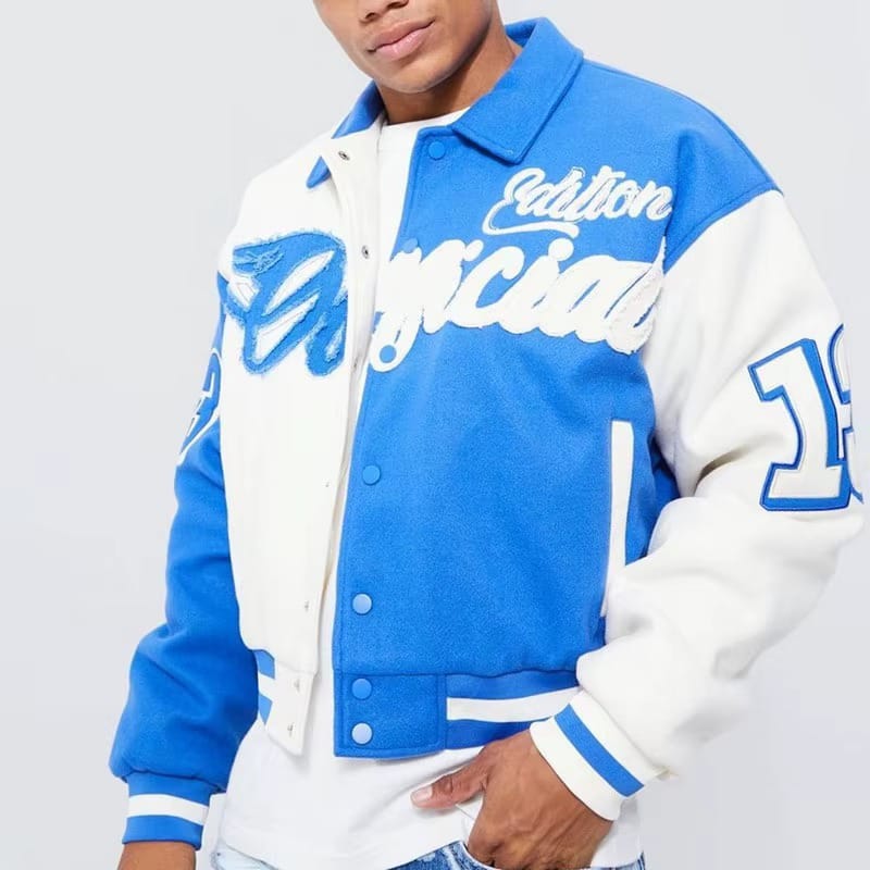 Blue & White Versity jacket